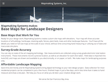Tablet Screenshot of mapmakingsystems.com